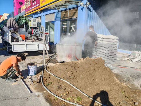 郧阳顶管注浆加固